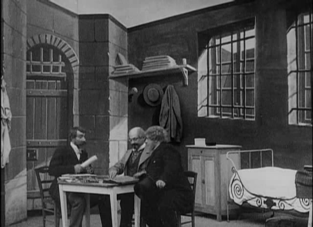 德雷福斯事件：德雷福斯见到妻子 Entretien de Dreyfus et de sa femme à Rennes