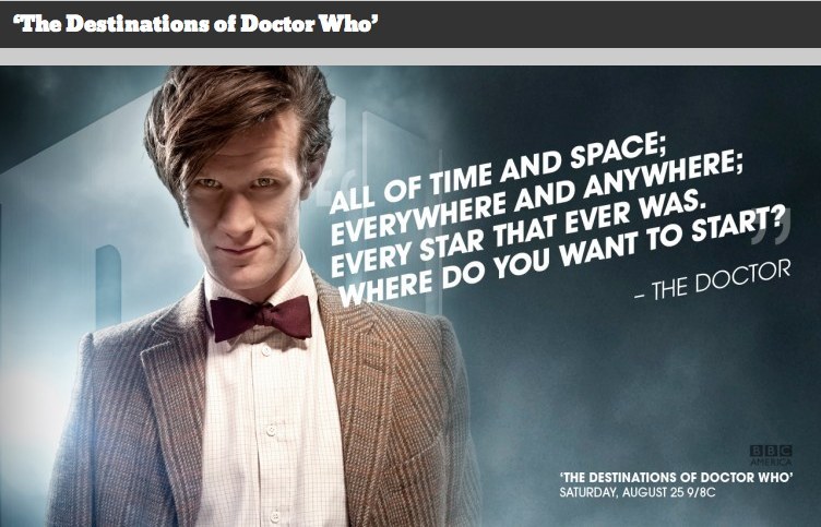 博士的目的地 The Destinations of Doctor Who